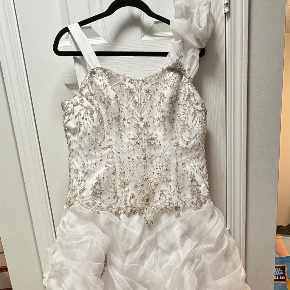 Beaded Wedding Dress Custom